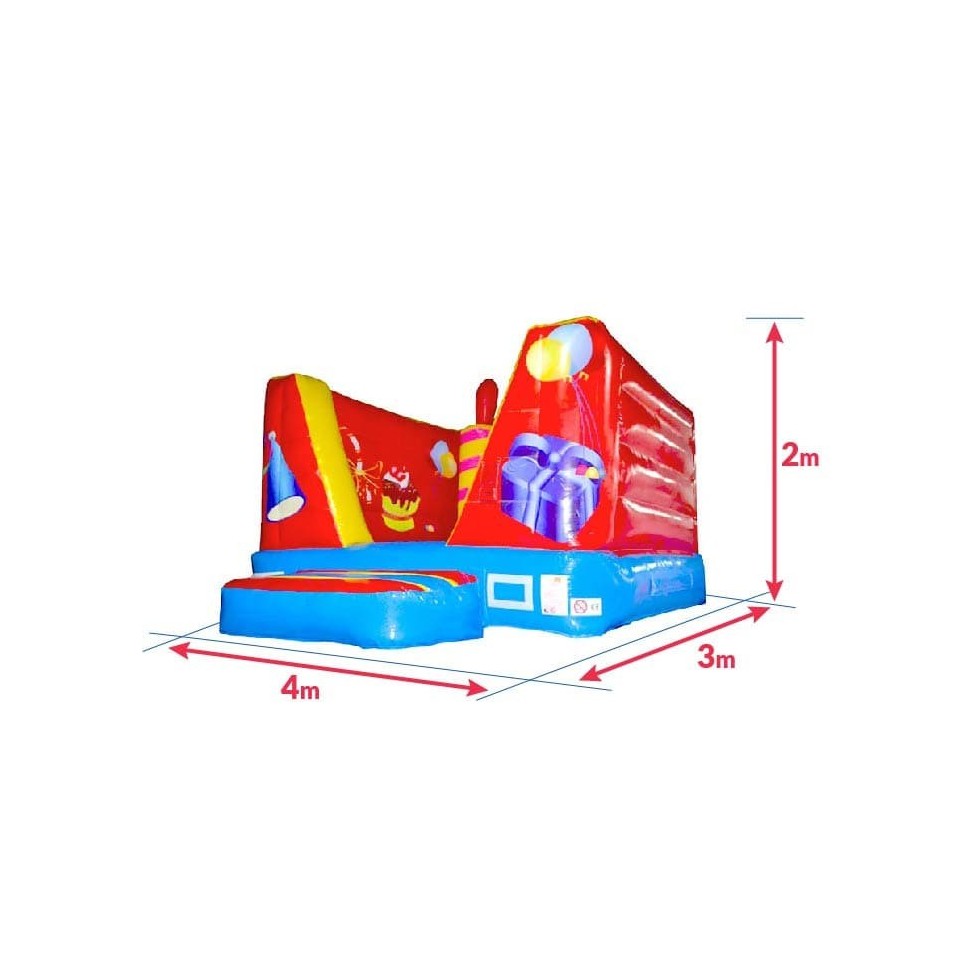 Celebration Bouncy Castle 4m - 13638 - 4-cover