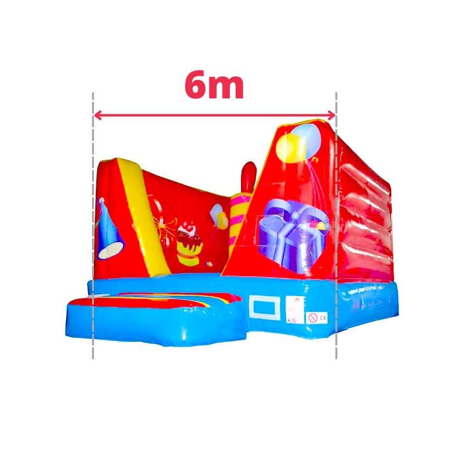 Celebration Bouncy Castle 6m - 13642 - 3-cover