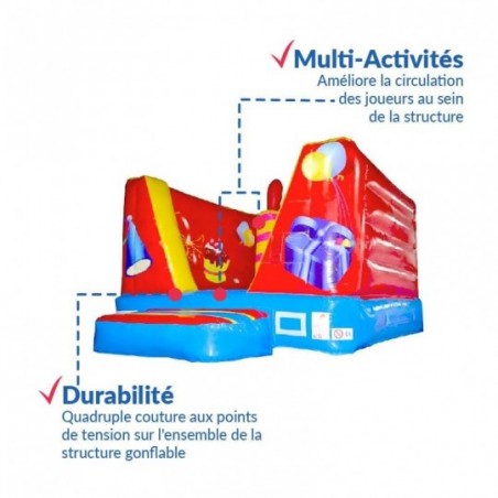 Celebration Bouncy Castle 6m - 13646 - 4-cover