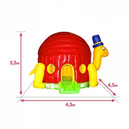 Turtle Toddler Bouncy Castle - 13707 - 4-cover