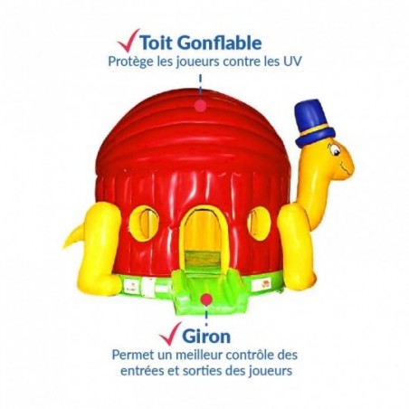 Turtle Toddler Bouncy Castle - 13708 - 5-cover