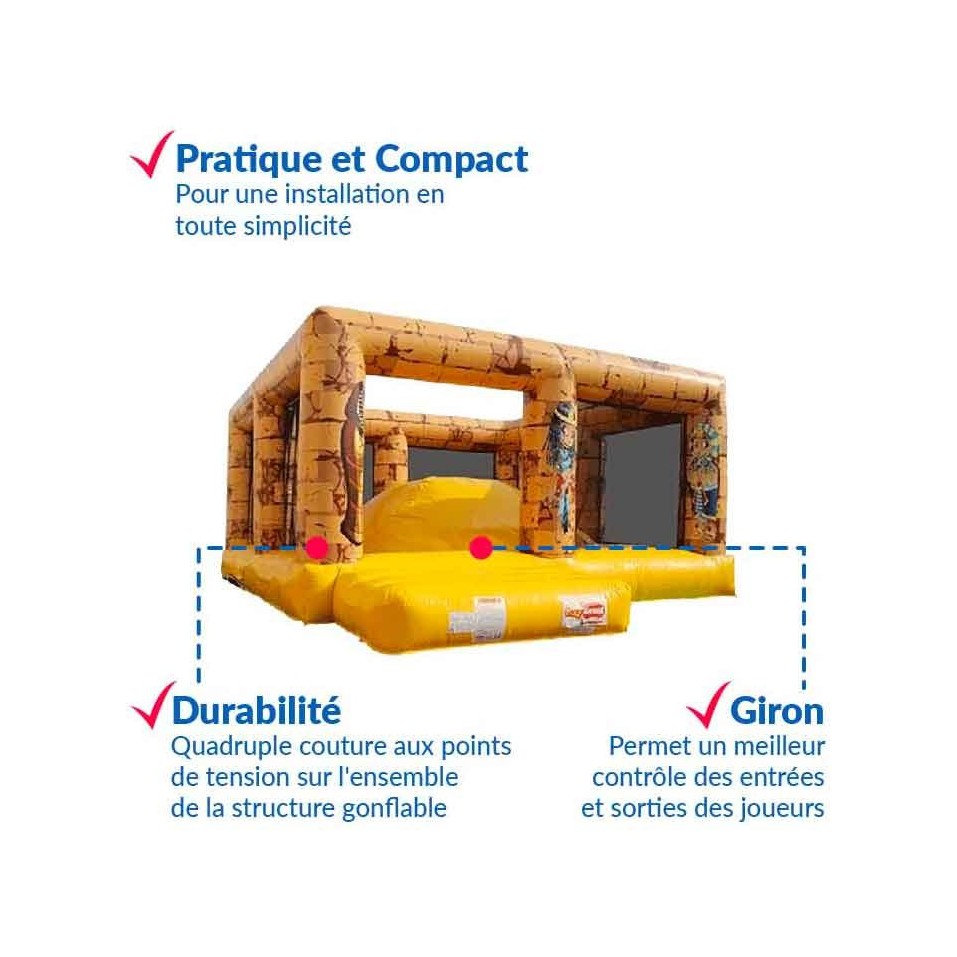 Bouncy Castle Egyptian Pharao - 13723 - 2-cover