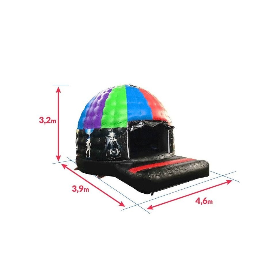 Bouncy Castle Disco Dome - 13731 - 5-cover