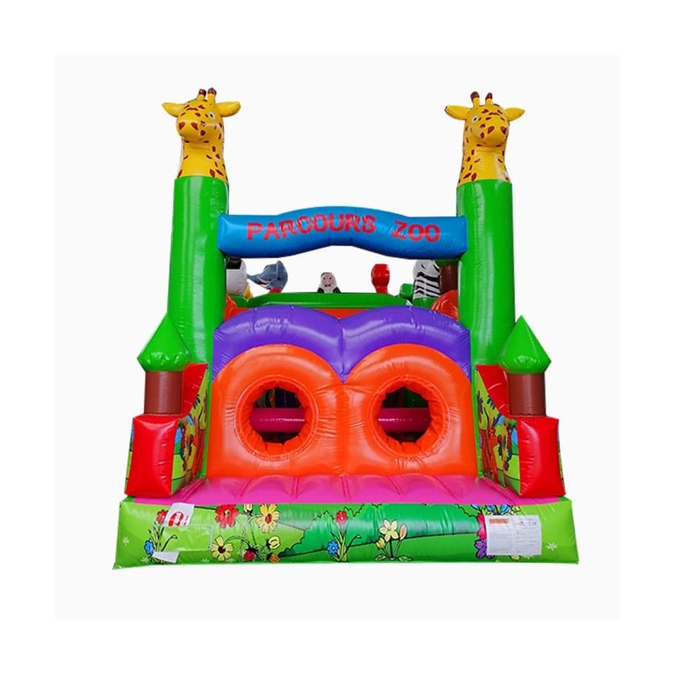 Inflatable Obstacle Course Zoo - 13745 - 1-cover