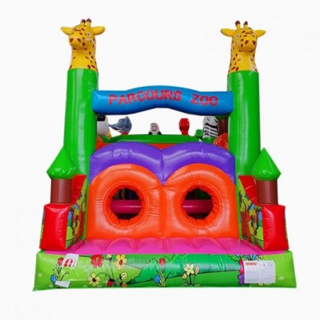 Inflatable Obstacle Course Zoo