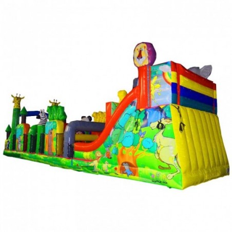 Inflatable Obstacle Course Zoo - 13752 - 8-cover