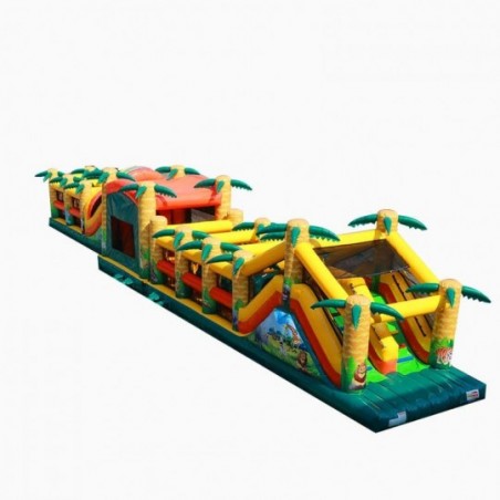 Jungle Inflatable Obstacle Course - 38-cover