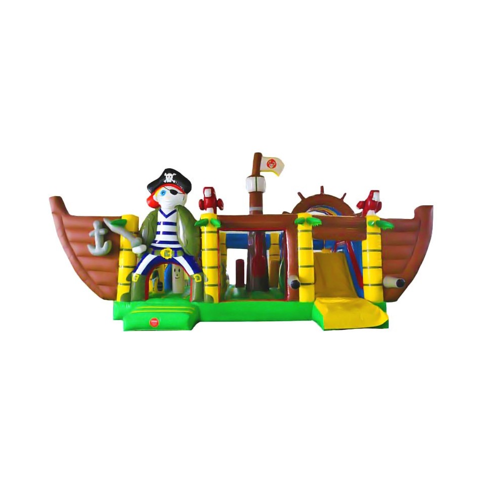 Inflatable Obstacle Course Pirate Ship - 40-cover