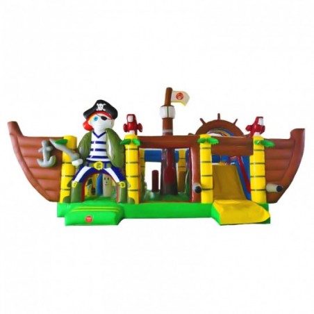 Inflatable Obstacle Course Pirate Ship - 40-cover