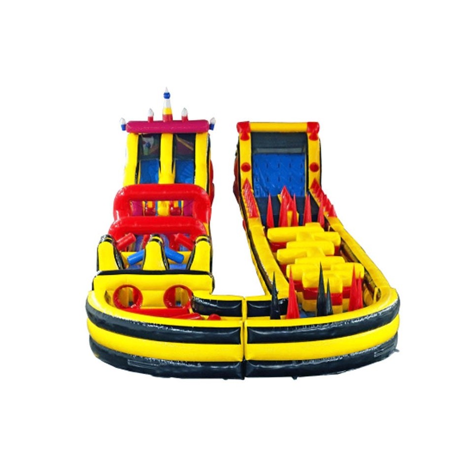 Inflatable Obstacle Course U Shaped - 43-cover