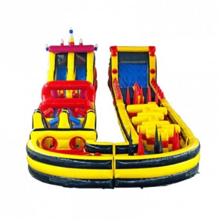 Inflatable Obstacle Course U Shaped - 43-cover