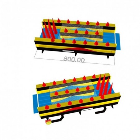 Inflatable Obstacle Course U Shaped - 13797 - 12-cover