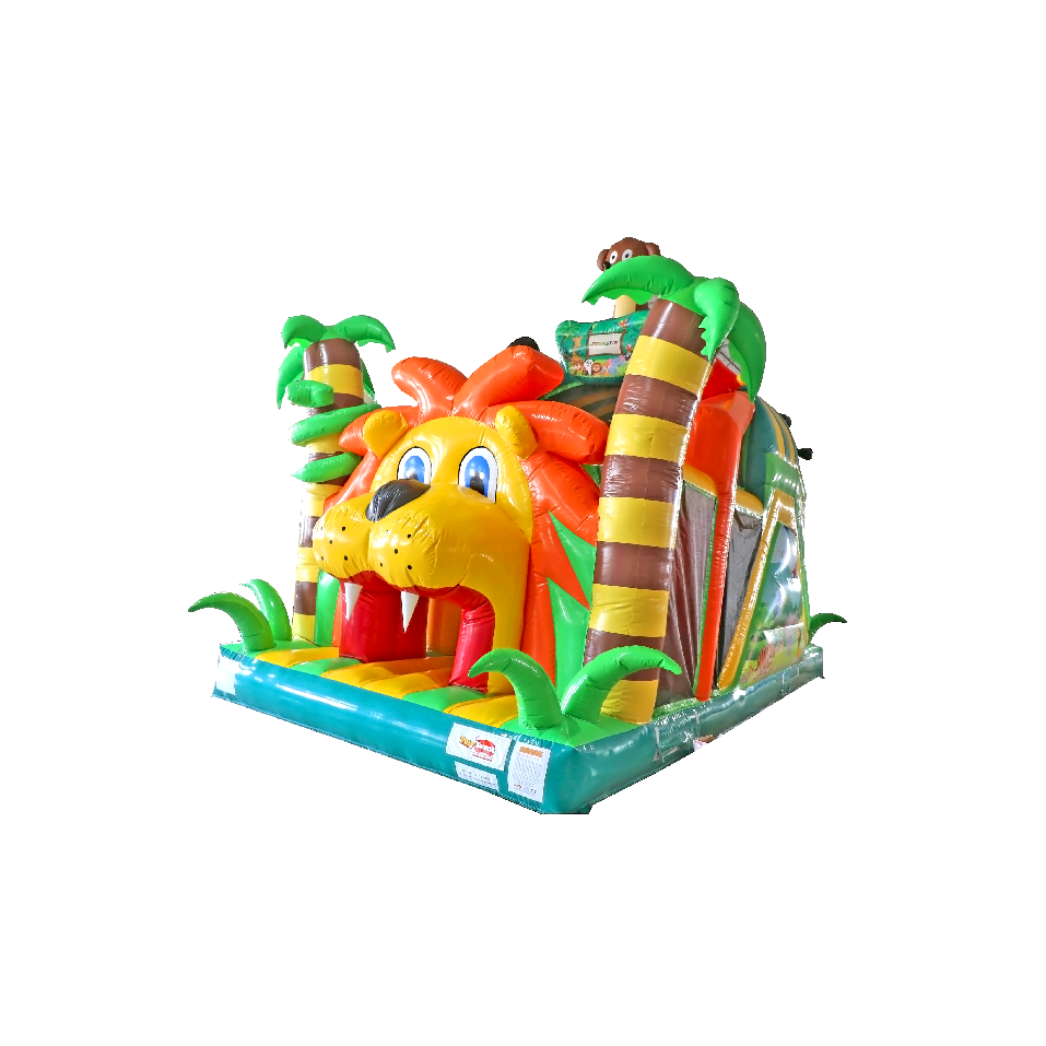 King Lion Inflatable Obstacle Course - 13805 - 2-cover