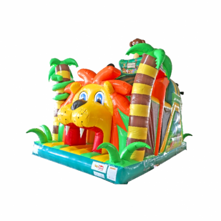 King Lion Inflatable Obstacle Course - 13805 - 2-cover