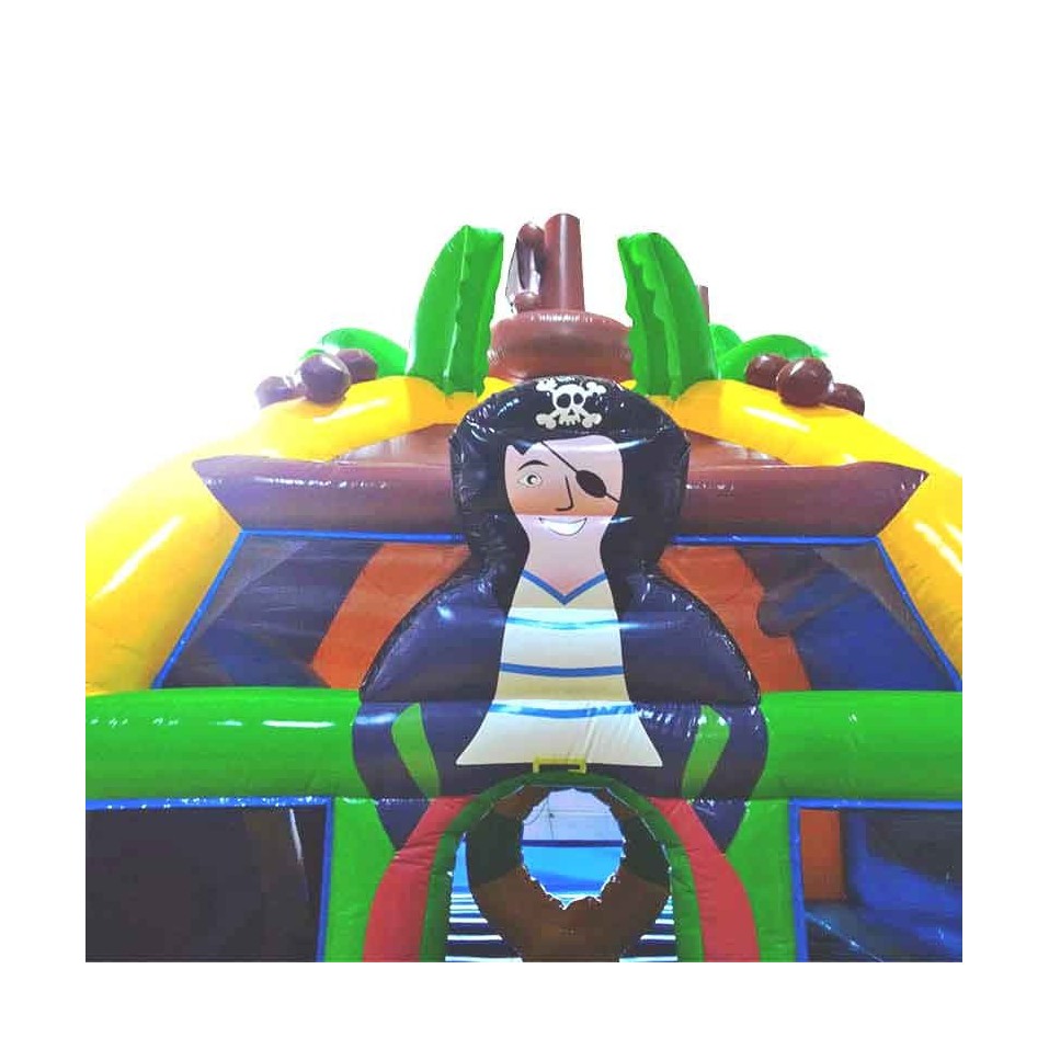 Pirate Inflatable Slide - 13850 - 4-cover