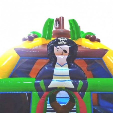 Pirate Inflatable Slide - 13850 - 4-cover