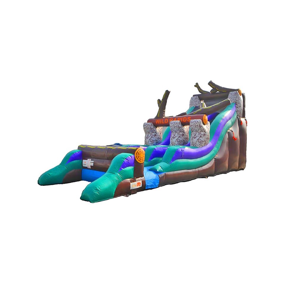 Wild Rapids Inflatable Slide - 13876 - 2-cover