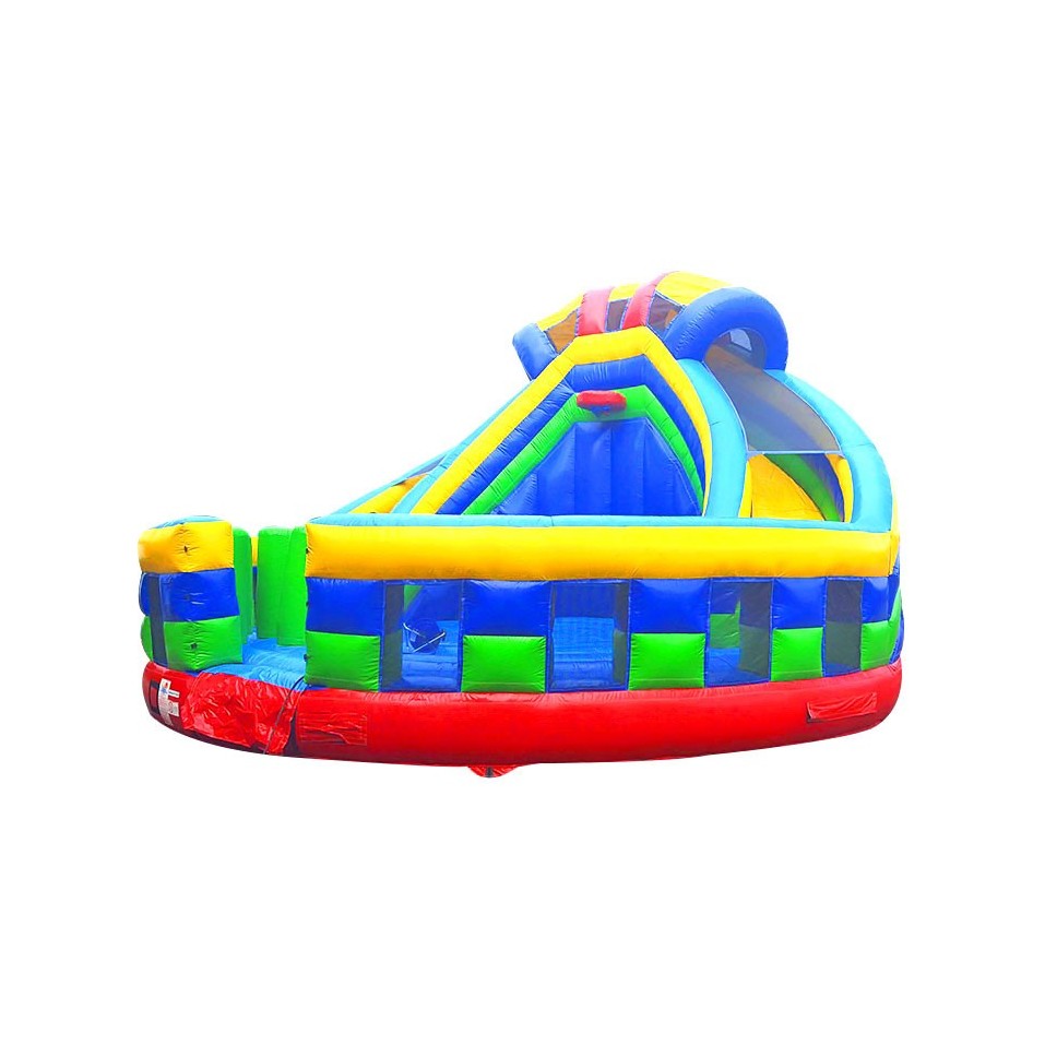 Jump Basket Inflatable Slide
