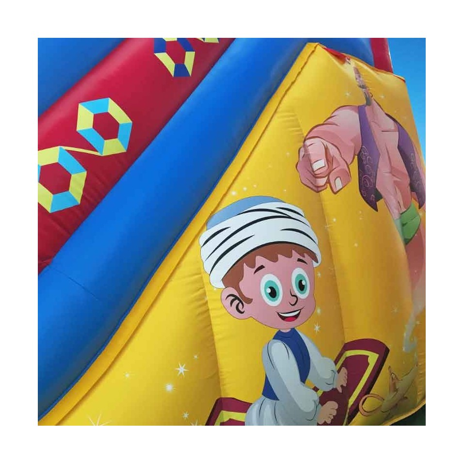 Wild Aladdin Inflatable Slide