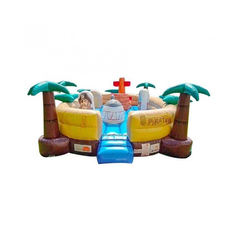 Inflatable Pirate Island for Toddler