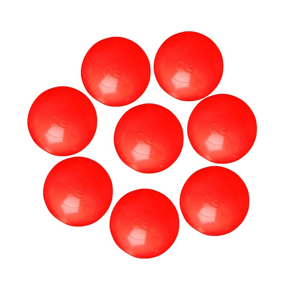 500 Red Ball Pit Balls