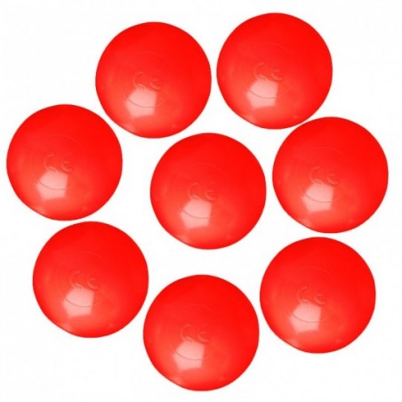 500 Red Ball Pit Balls - 14128 - 1-cover