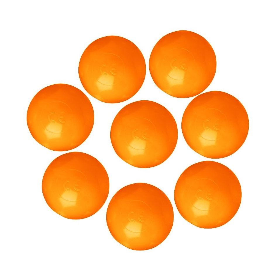 500 Orange Ball Pit Balls
