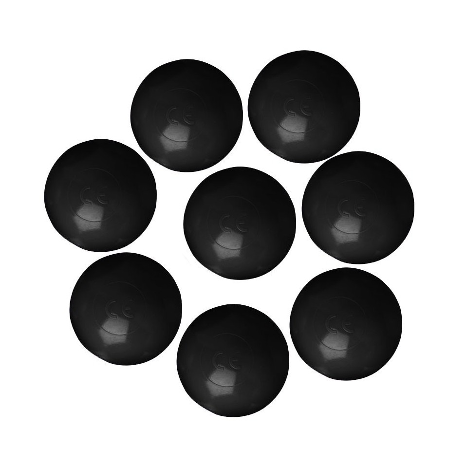 500 Black Ball Pit Balls - 14156 - 0-cover