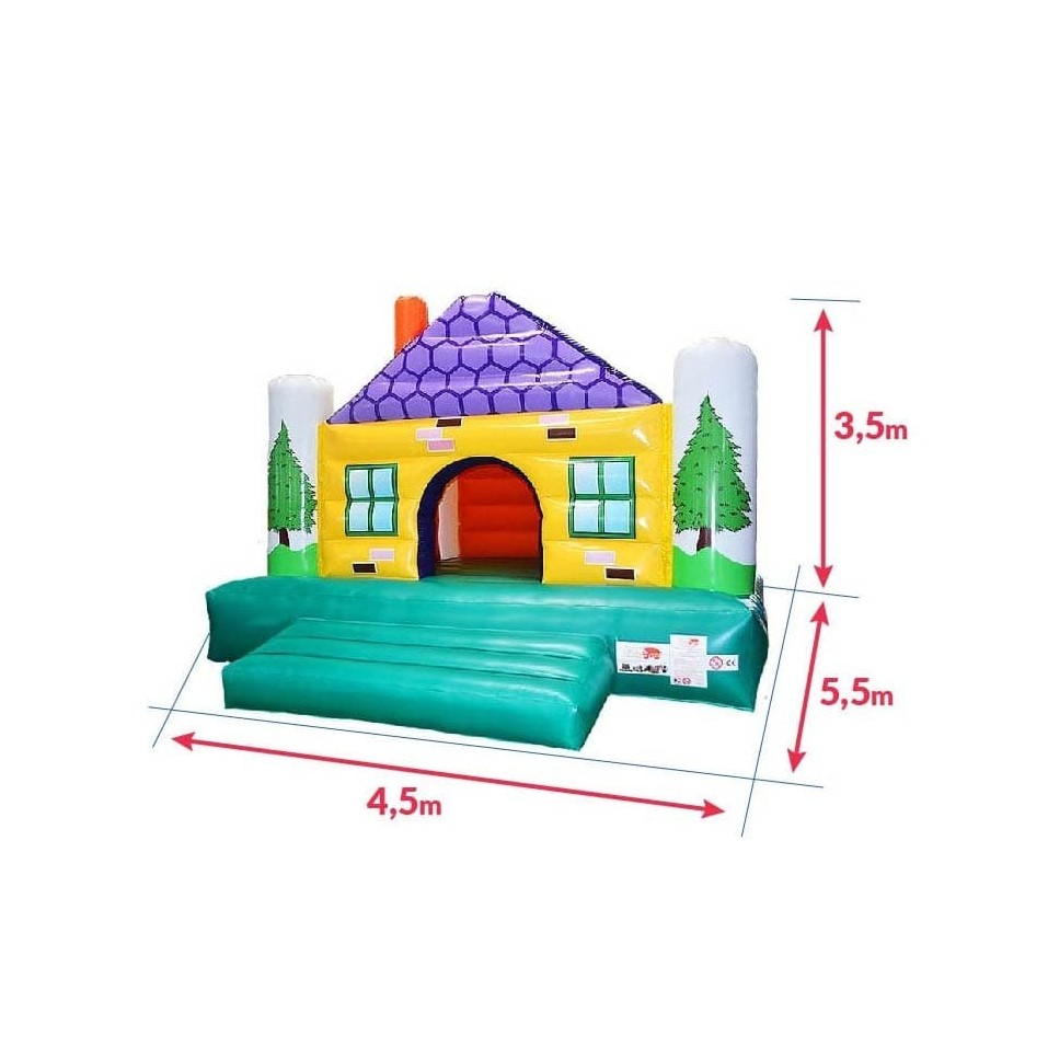 Bouncy Castle Chalet Second Hand - 14352 - 4-cover