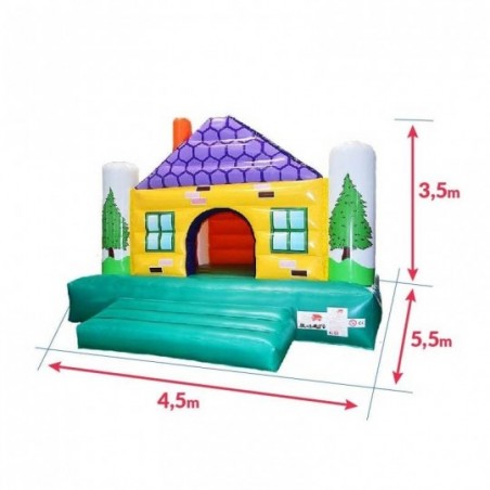 Bouncy Castle Chalet Second Hand - 14352 - 4-cover