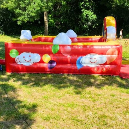 Second Hand Rainbow Small Inflatable Park