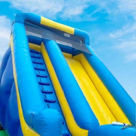 Second Hand Inflatable Water Slide with Splash Pool
