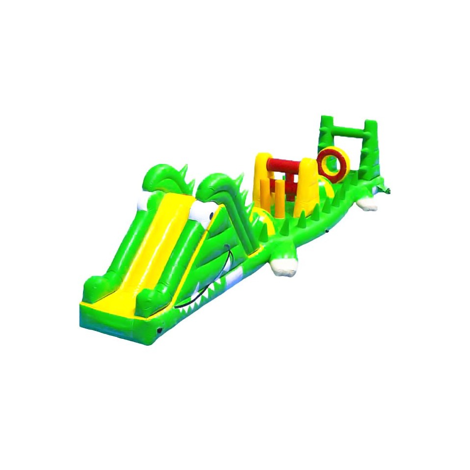 Second Hand Crocodile Water Inflatable Obstacle Course - 14476 - 1-cover