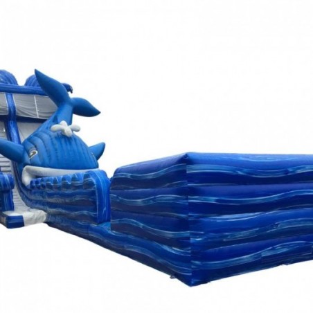 Second Hand Inflatable Water Slide Whale - 14484 - 5-cover