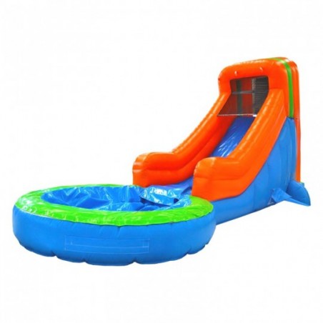 Second Hand Splash Inflatable Slide