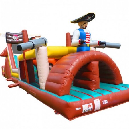 Second Hand Pirate Inflatable Obstacle Course - 14645 - 6-cover