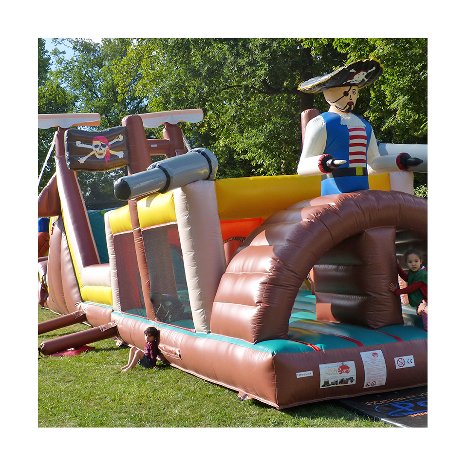 Second Hand Pirate Inflatable Obstacle Course - 233-cover