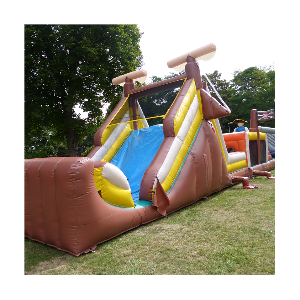 Second Hand Pirate Inflatable Obstacle Course - 14649 - 2-cover