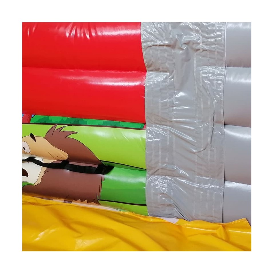 Second Hand Zoo Inflatable Obstacle Course - 14681 - 7-cover Second Hand Zoo Inflatable Obstacle Course - 14681 - 7-cover