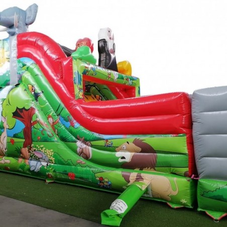Second Hand Zoo Inflatable Obstacle Course - 14682 - 8-cover