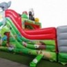 Second Hand Zoo Inflatable Obstacle Course - 14682 - 8-thumbs Second Hand Zoo Inflatable Obstacle Course - 14682 - 8-thumbs