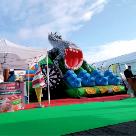 Second Hand Crocodile Inflatable Slide - 14697 - 1-cover