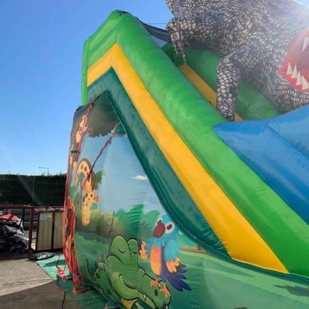 Second Hand Crocodile Inflatable Slide - 14702 - 6-cover