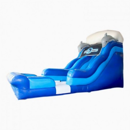 Second Hand Dolphin Inflatable Slide - 14730 - 2-cover