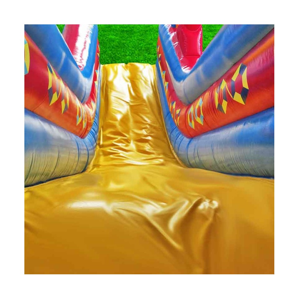 Second Hand Giant Aladdin Inflatable Slide - 14737 - 2-cover