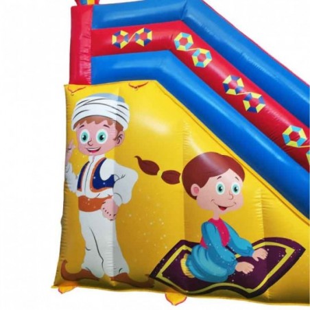 Second Hand Giant Aladdin Inflatable Slide - 14738 - 3-cover