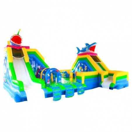 Shark & Piranha Inflatable Water Park - 278-cover