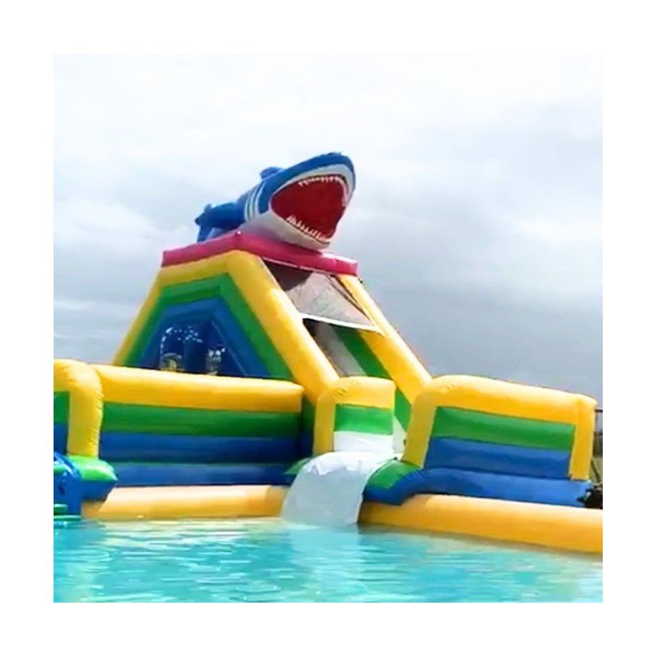 Shark & Piranha Inflatable Water Park - 14847 - 3-cover