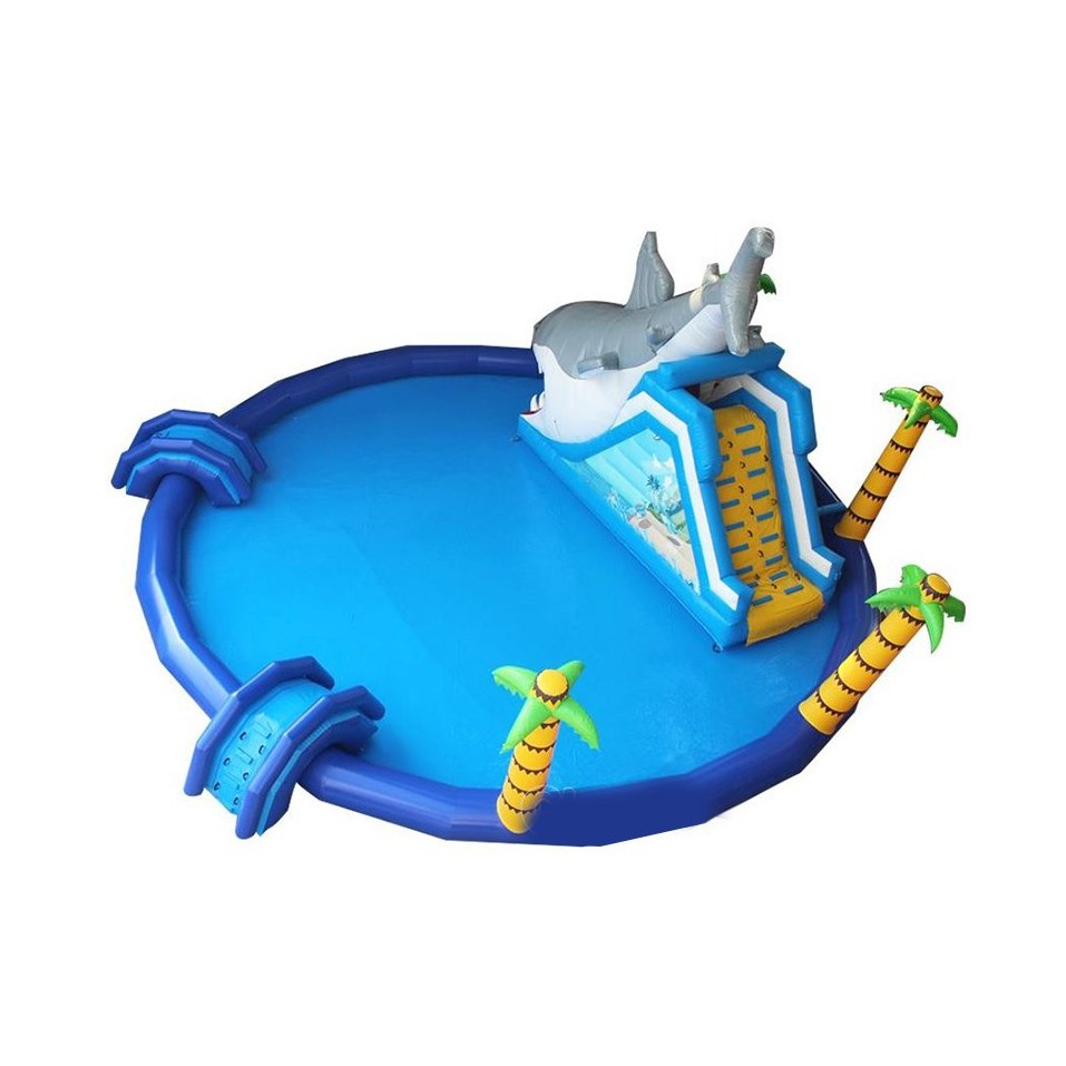 Shark Inflatable Water Park - 279-cover
