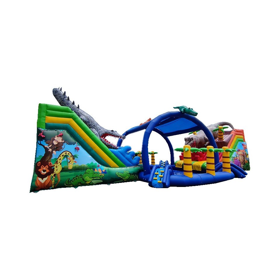 Croco vs Dino Inflatable Water Park - 14892 - 6-cover